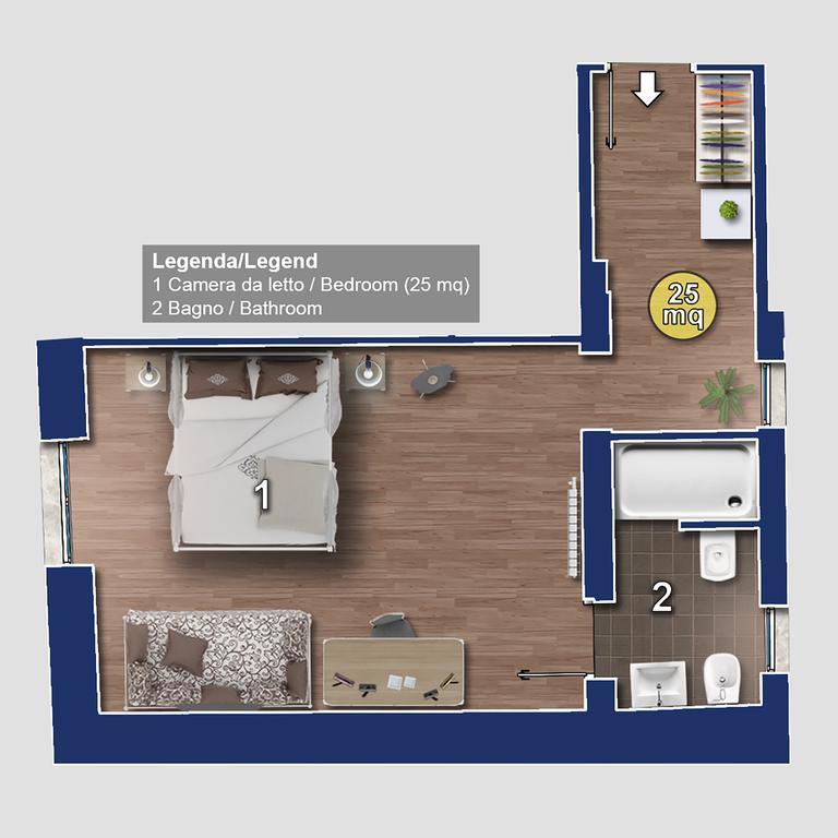 Popolo & Flaminio Rooms Roma Ngoại thất bức ảnh
